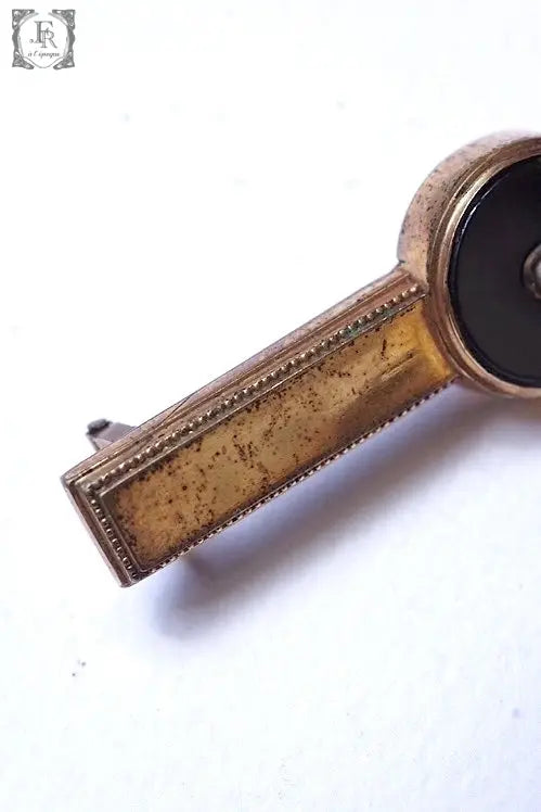 broche antique アンティークブローチ バール入り .FR A Ll'EPOQUE