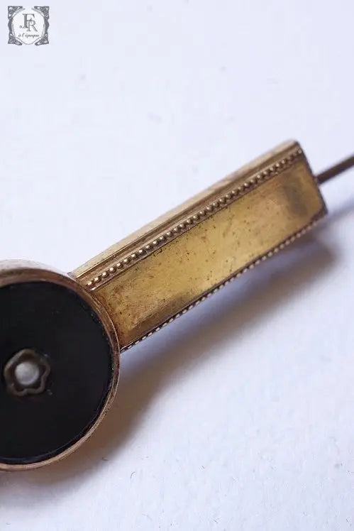 broche antique アンティークブローチ バール入り .FR A Ll'EPOQUE