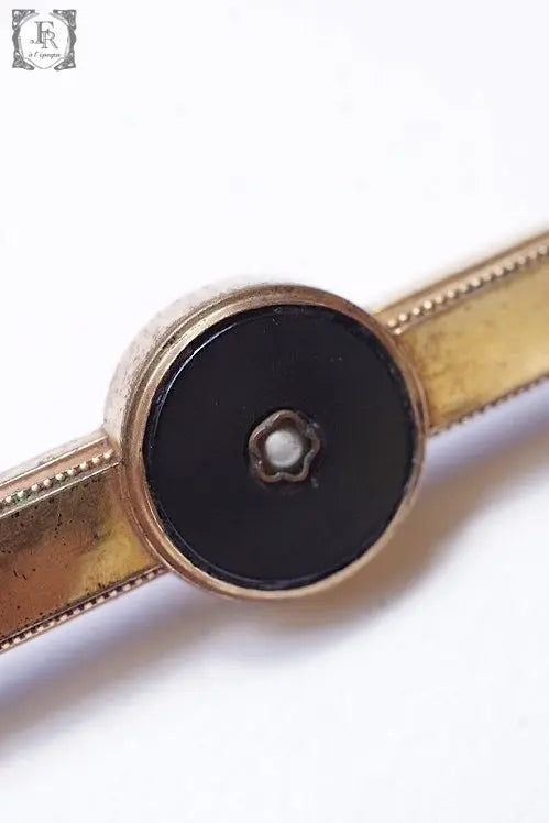 broche antique アンティークブローチ バール入り .FR A Ll'EPOQUE