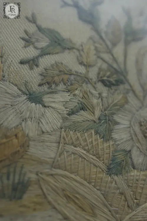 cadre アンティーク フレーム 刺繍 1 .FR A Ll'EPOQUE