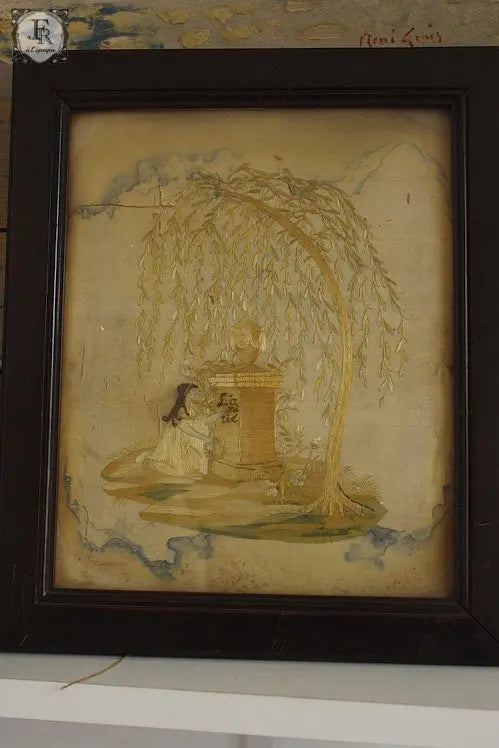 cadre アンティーク フォトフレーム 刺繍2 .FR A Ll'EPOQUE