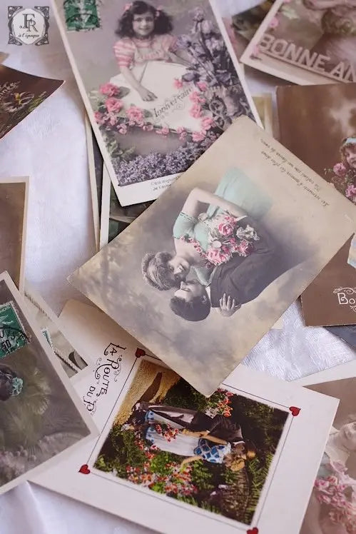 carte アンティークハガキ 16枚セット 2 .FR A Ll'EPOQUE