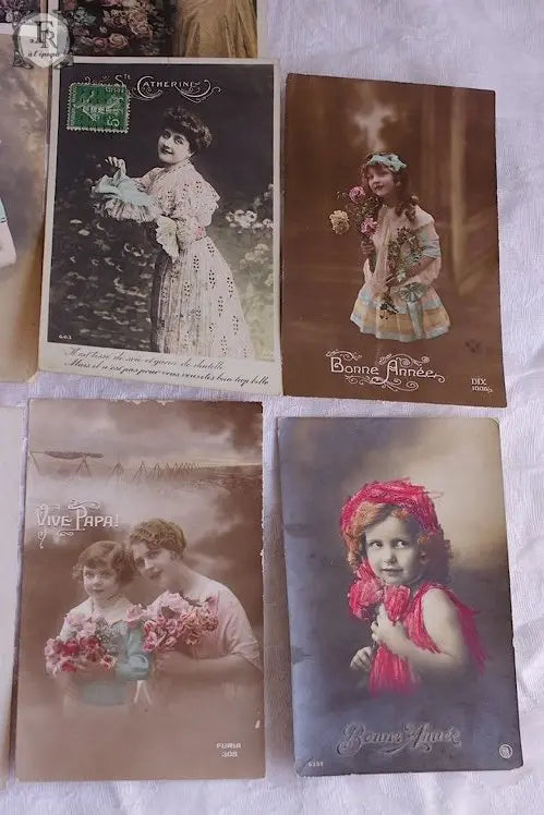 carte アンティークハガキ 16枚セット 2 .FR A Ll'EPOQUE