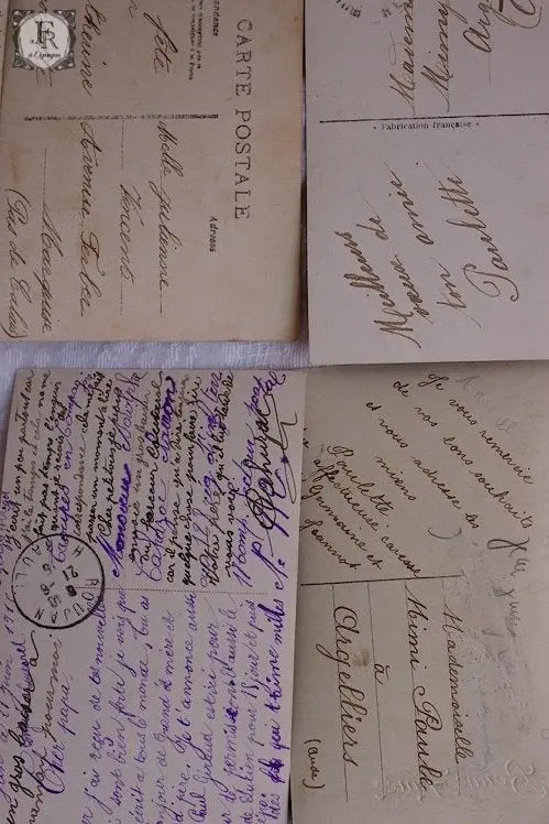 carte アンティークハガキ 16枚セット 2 .FR A Ll'EPOQUE