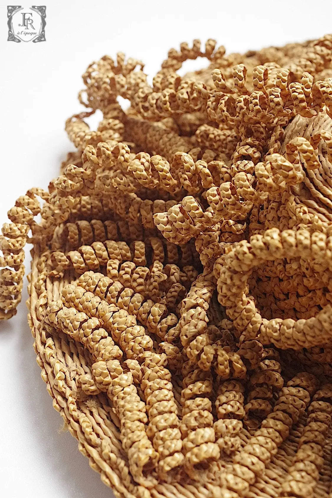 アンティーク帽子ドール用 chapeau de poupée antique1 .FR a l'epoque