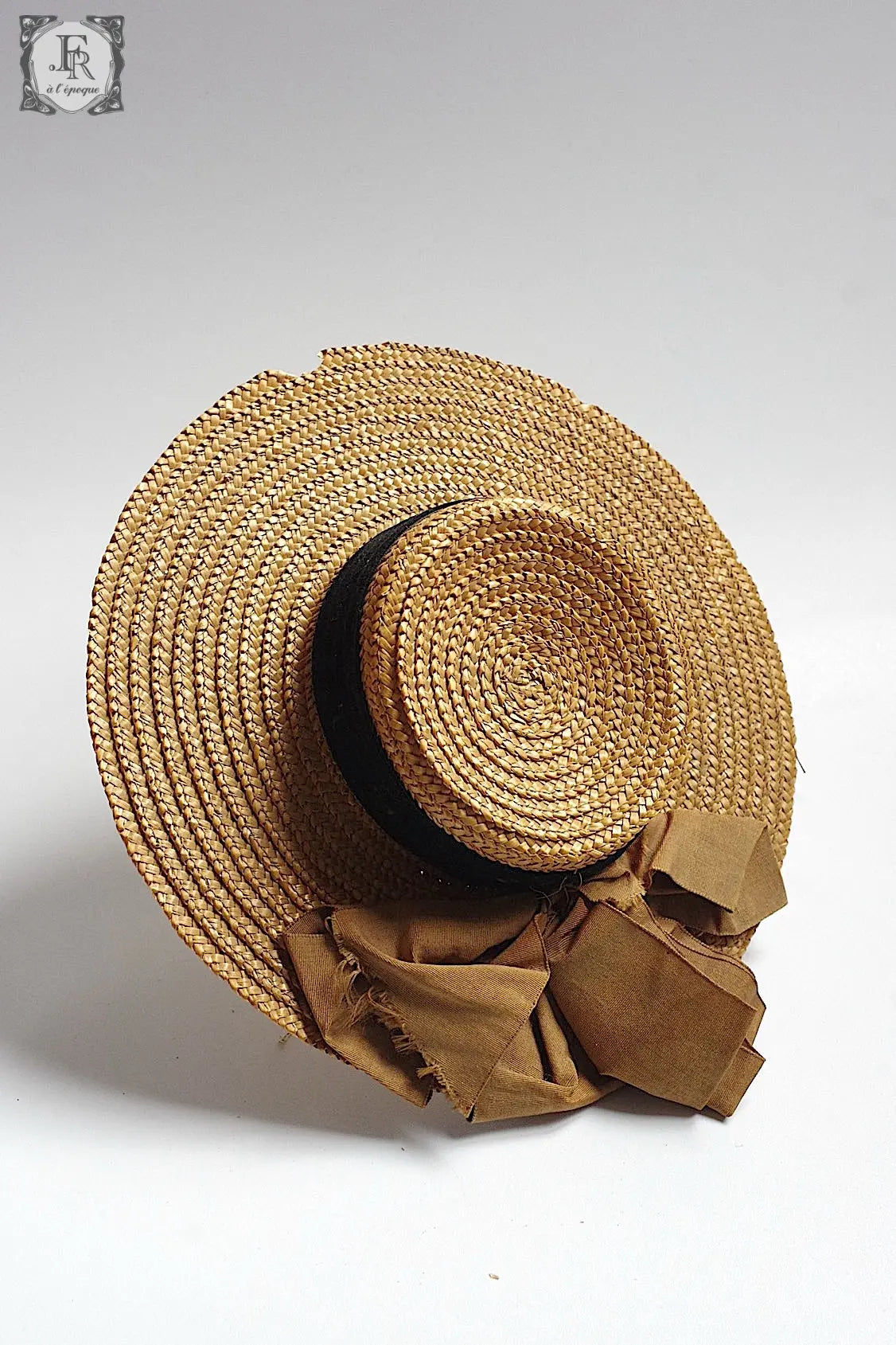 アンティーク帽子ドール用 chapeau de poupée antique2 .FR a l'epoque