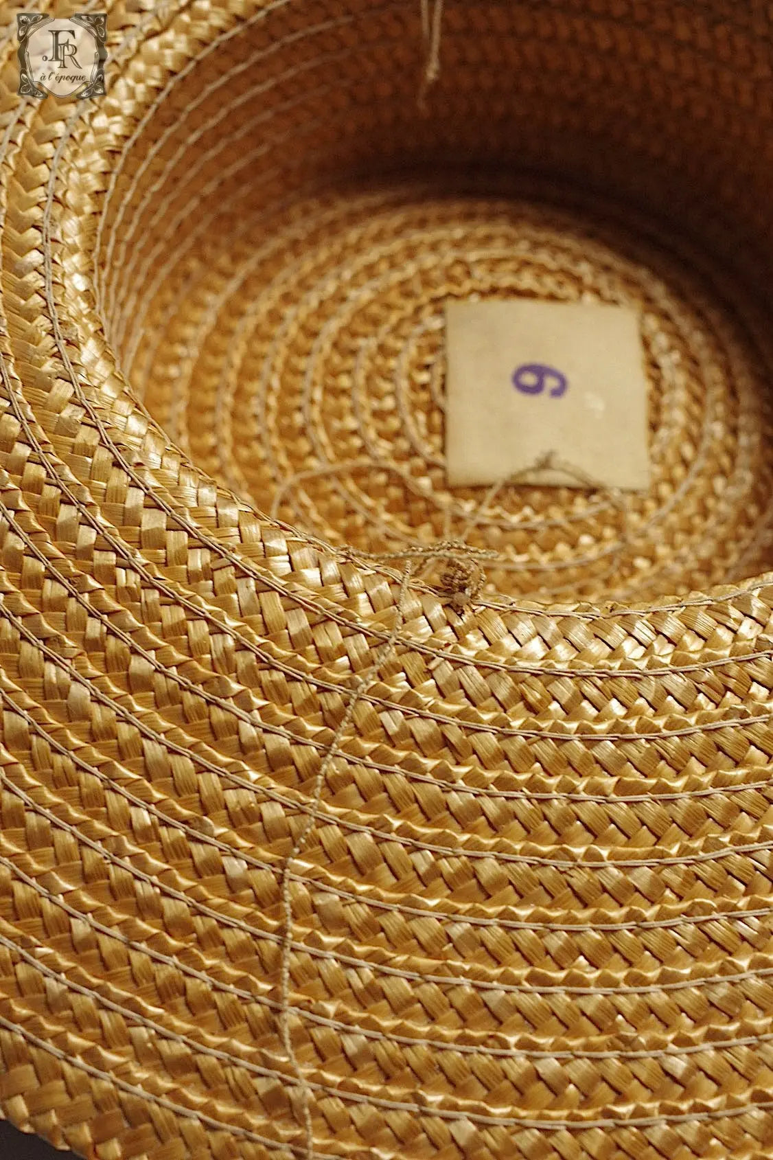 アンティーク帽子ドール用 chapeau de poupée antique2 .FR a l'epoque