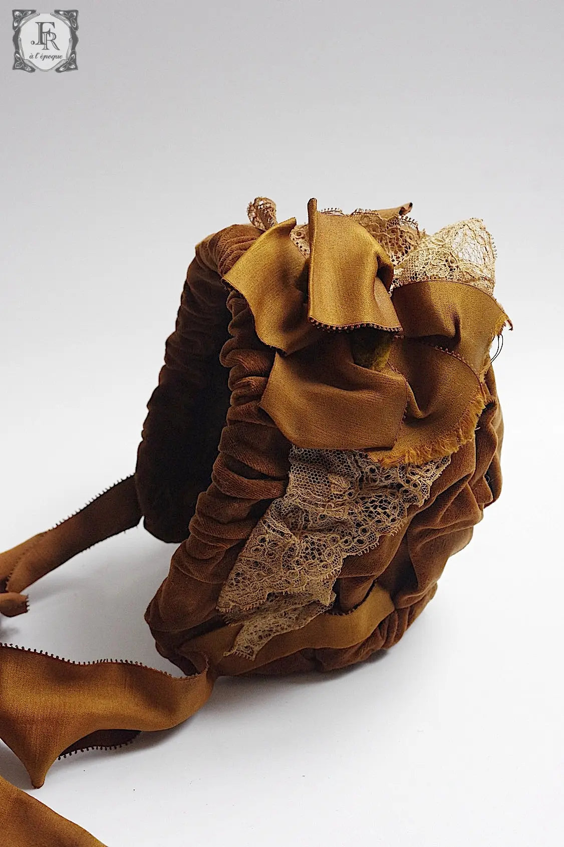 アンティーク帽子ドール用 chapeau de poupée antique3 .FR a l'epoque