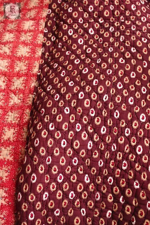 couverture アンティーク 毛布 キルト3 .FR A Ll'EPOQUE