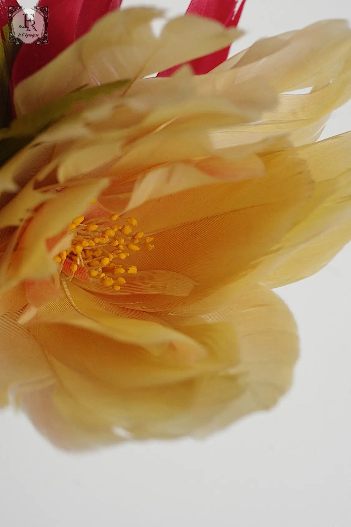 アンティークヘアバンド décoration florale antique 花 .FR a l'epoque