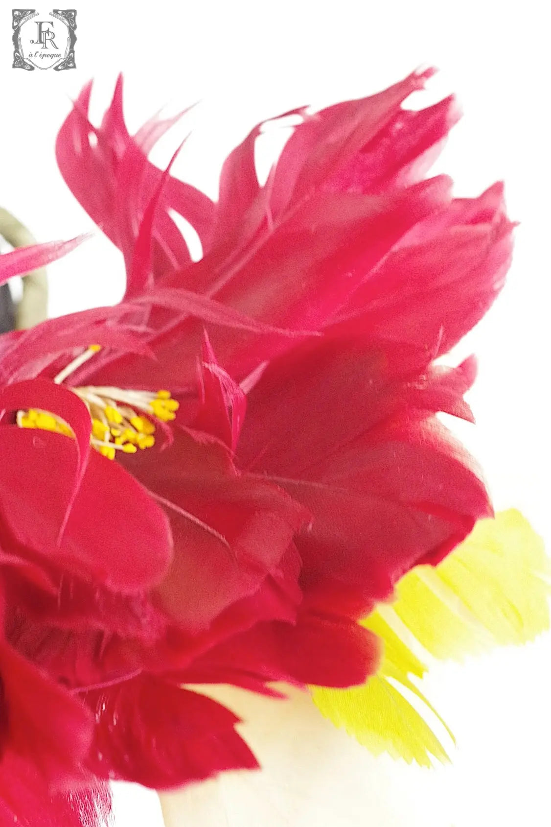 アンティークヘアバンド décoration florale antique 花 .FR a l'epoque