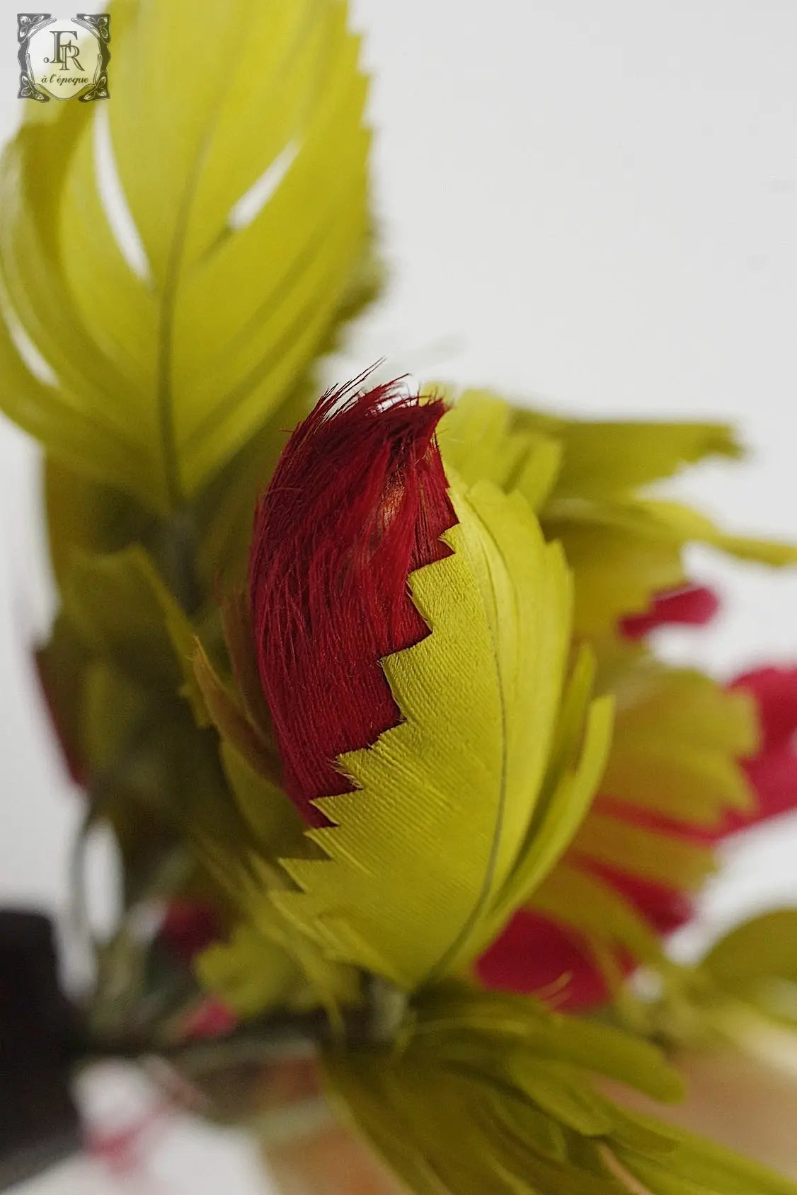 アンティークヘアバンド décoration florale antique 花 .FR a l'epoque