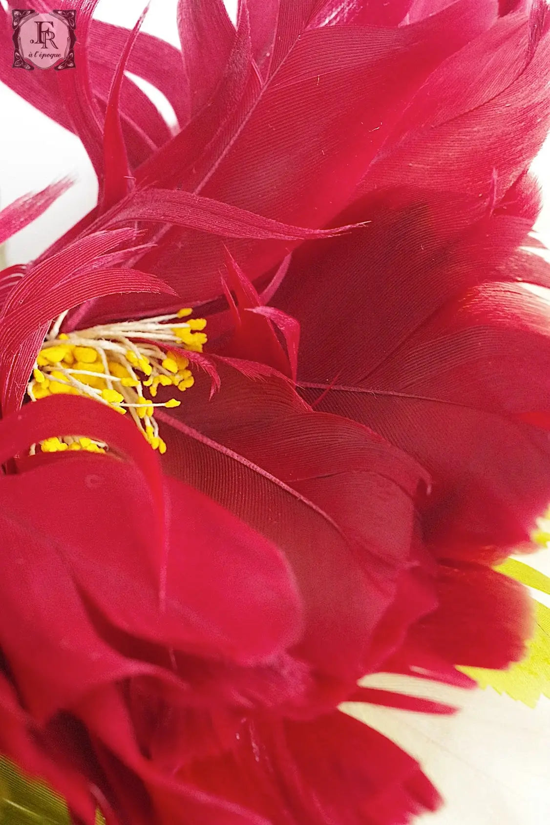 アンティークヘアバンド décoration florale antique 花 .FR a l'epoque