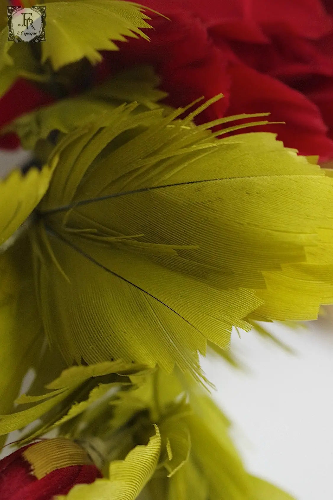 アンティークヘアバンド décoration florale antique 花 .FR a l'epoque