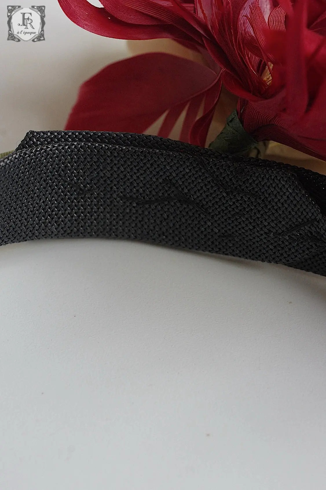 アンティークヘアバンド décoration florale antique 花 .FR a l'epoque