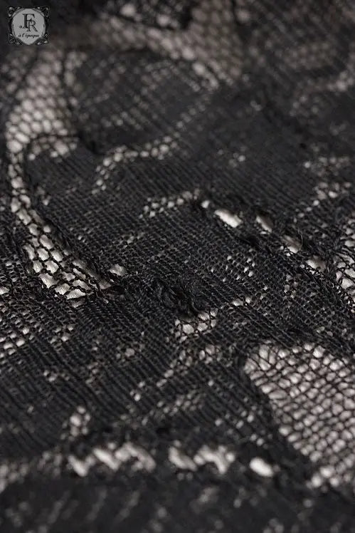 dentelle アンティークレースショール noir .FR A Ll'EPOQUE