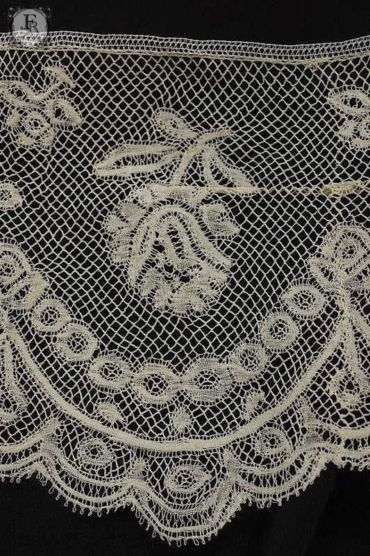 アンティークレース dentelle ancienne 280cm アプリカッションアングレテール .FR a l'epoque