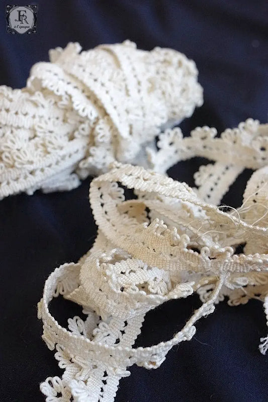 アンティークレース dentelle ancienne テープレース .FR a l'epoque