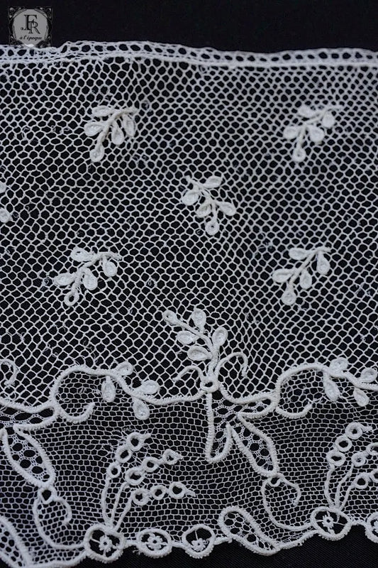 アンティークレース dentelle ancienne アランソンレース 90cm .FR a l'epoque