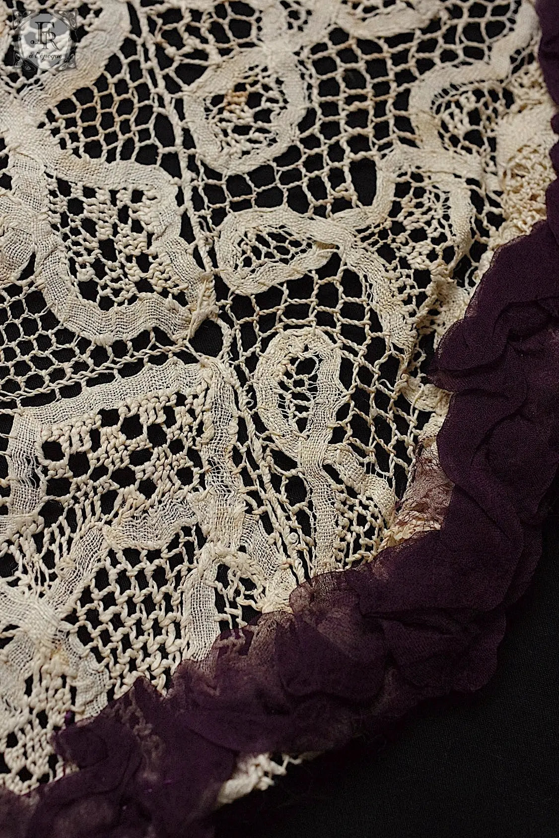 アンティークレース dentelle antique ハギレ .FR a l'epoque