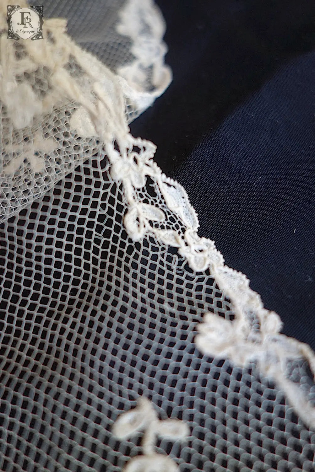 アンティークレース dentelle antique 襟 .FR a l'epoque