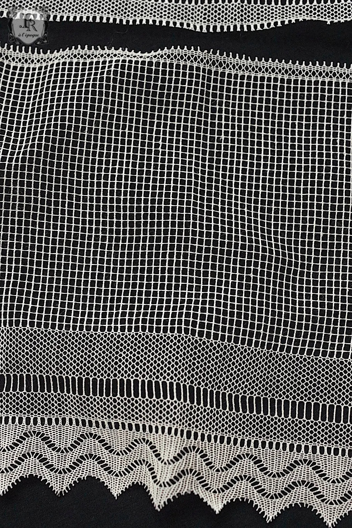 アンティークレース dentelle antique チュール2種+670cm .FR a l'epoque