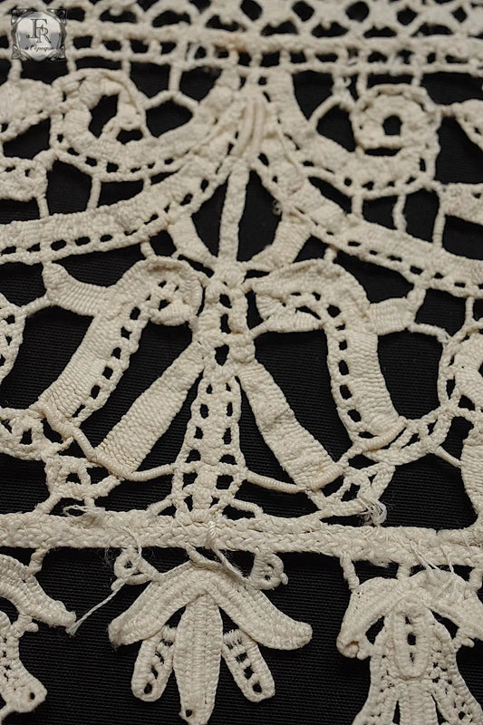 アンティークレース dentelle antique ボビン 76cm .FR a l'epoque