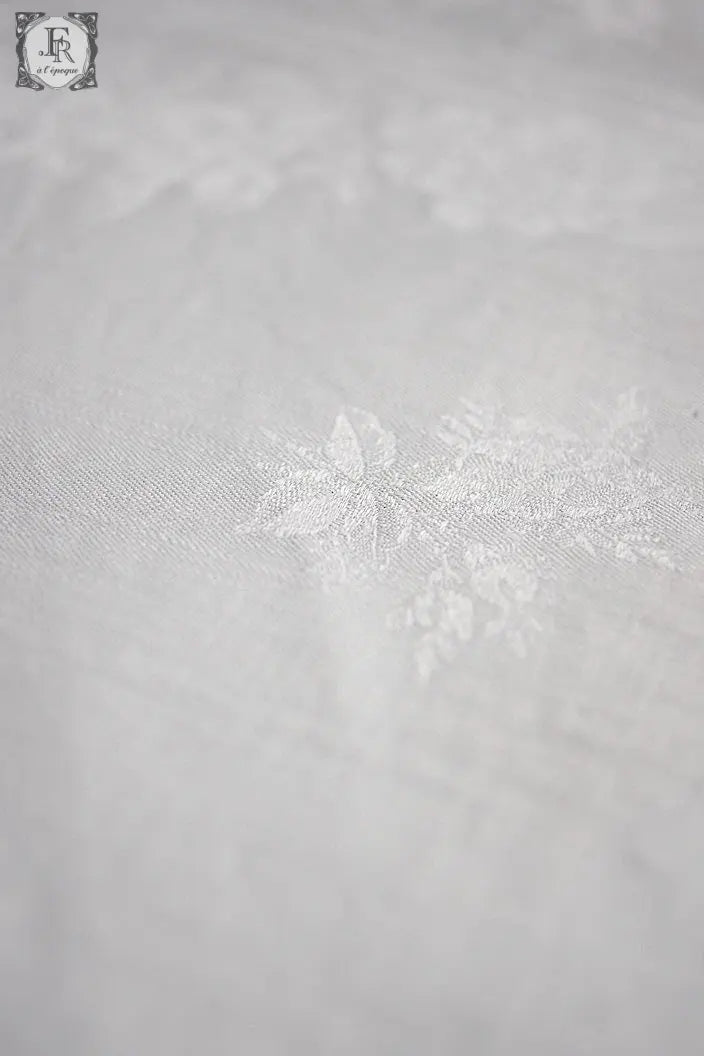アンティーククロス dentelle nappe ダマセ .FR a l'epoque