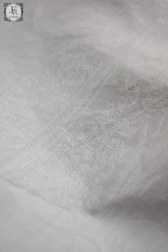 アンティーククロス dentelle nappe ダマセ .FR a l'epoque