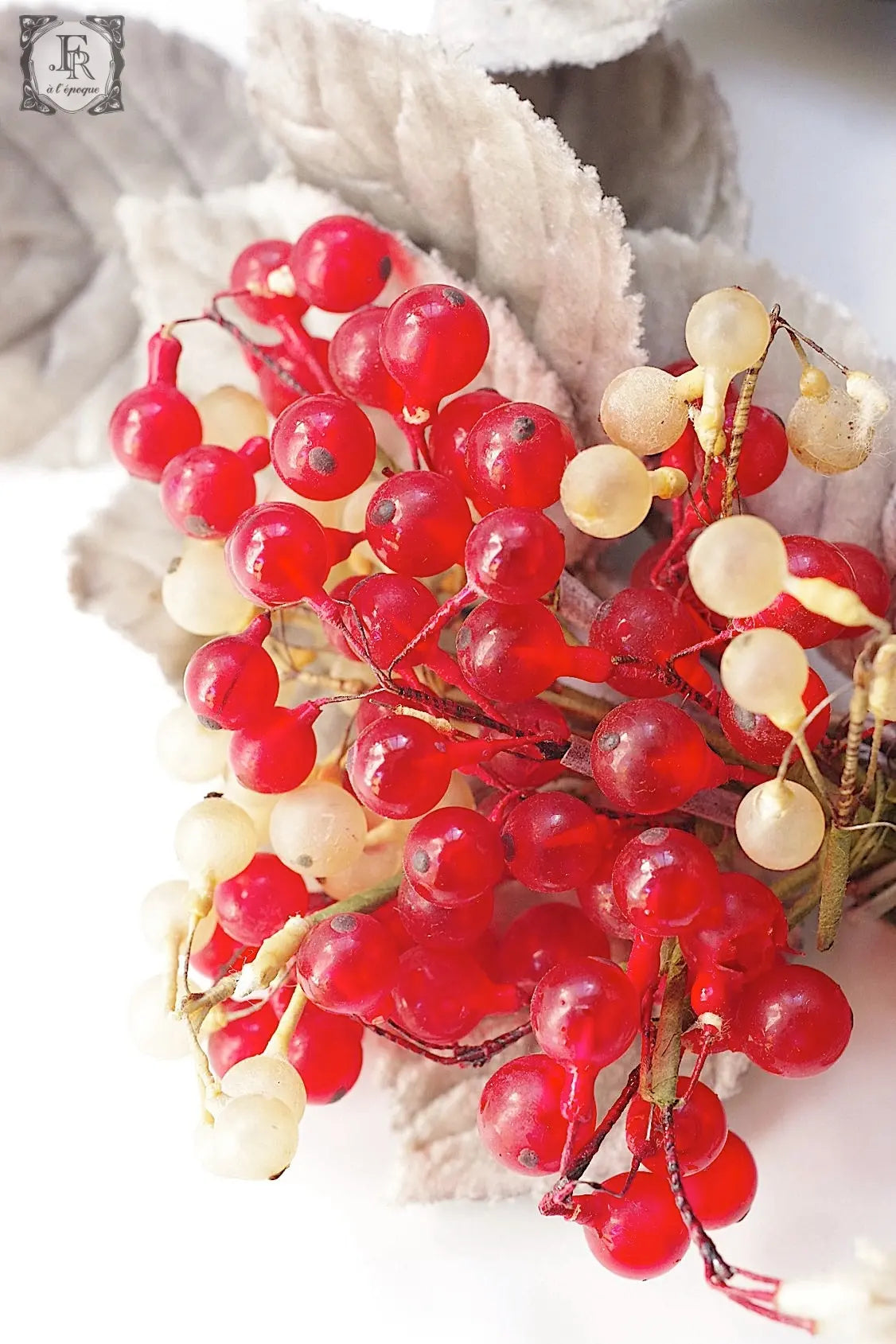 アンティーク花コサージュ fleurs antique .FR a l'epoque