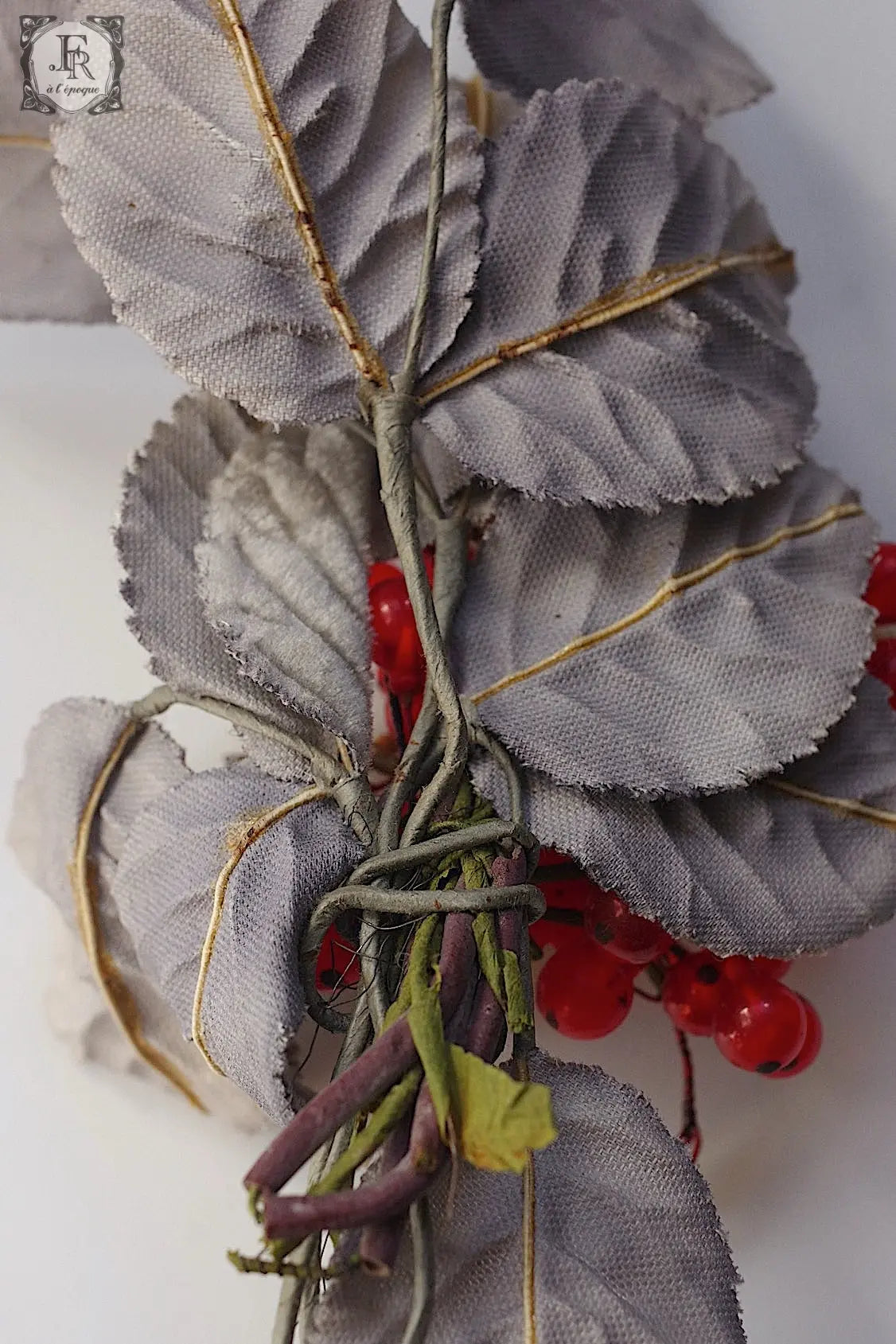 アンティーク花コサージュ fleurs antique .FR a l'epoque