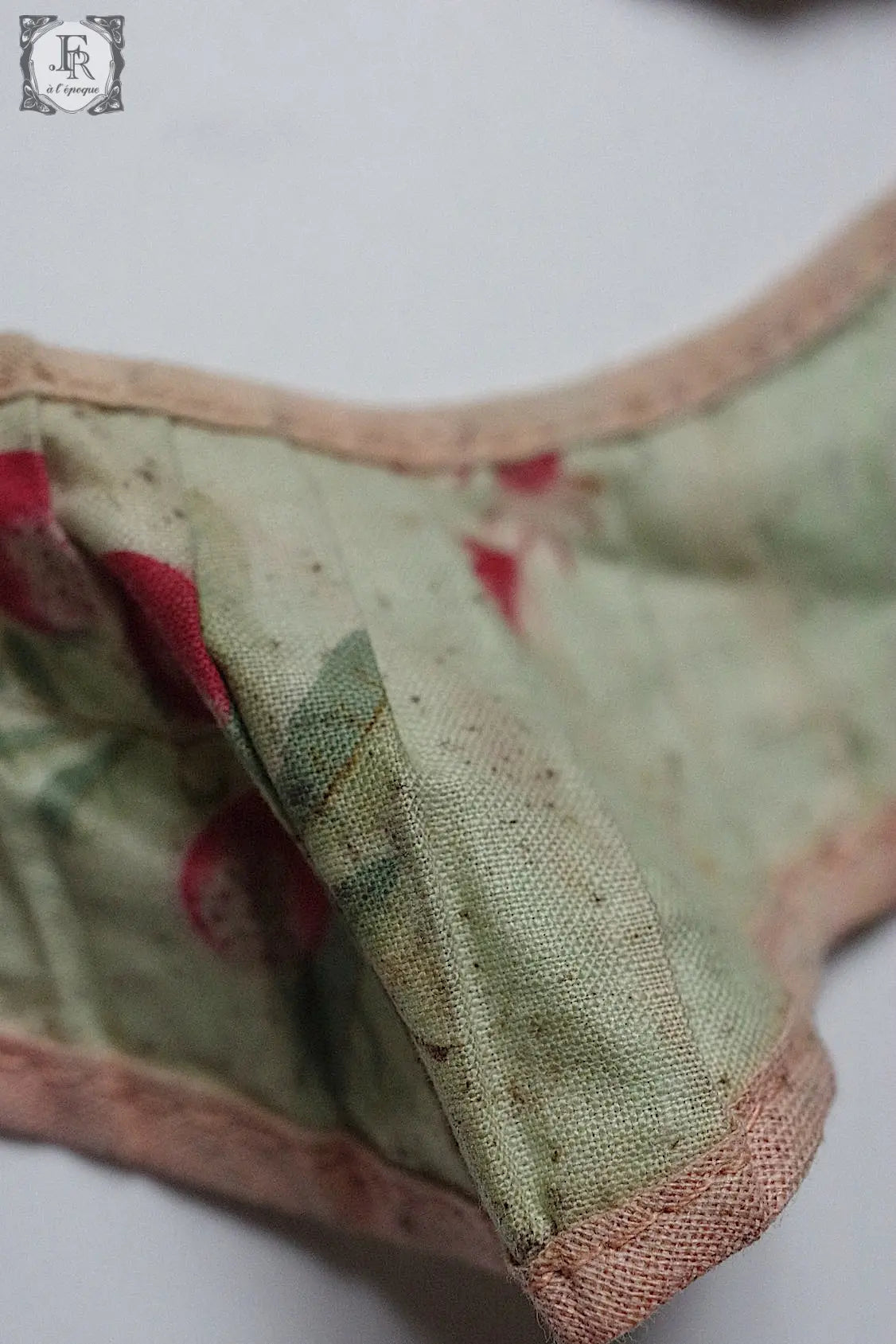 アンティークプリーツ garniture de tissu antique3 .FR a l'epoque