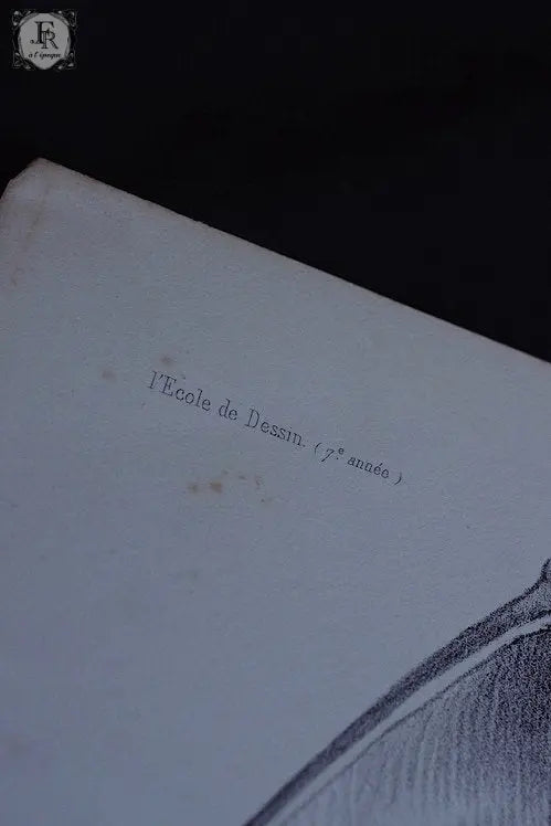 gravure アンティーク  版画 4 .FR A Ll'EPOQUE