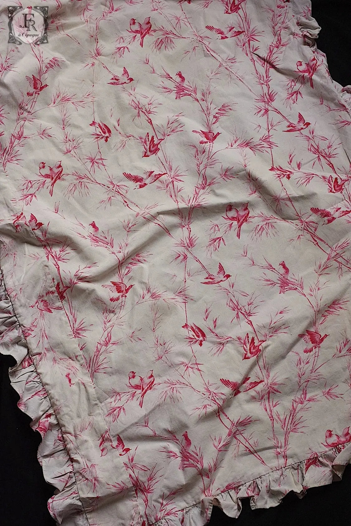 アンティーククッションカバー linge de maison .FR a l'epoque