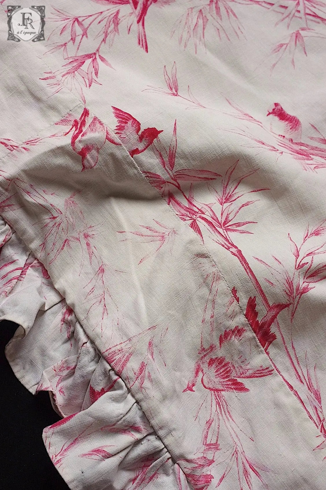 アンティーククッションカバー linge de maison .FR a l'epoque