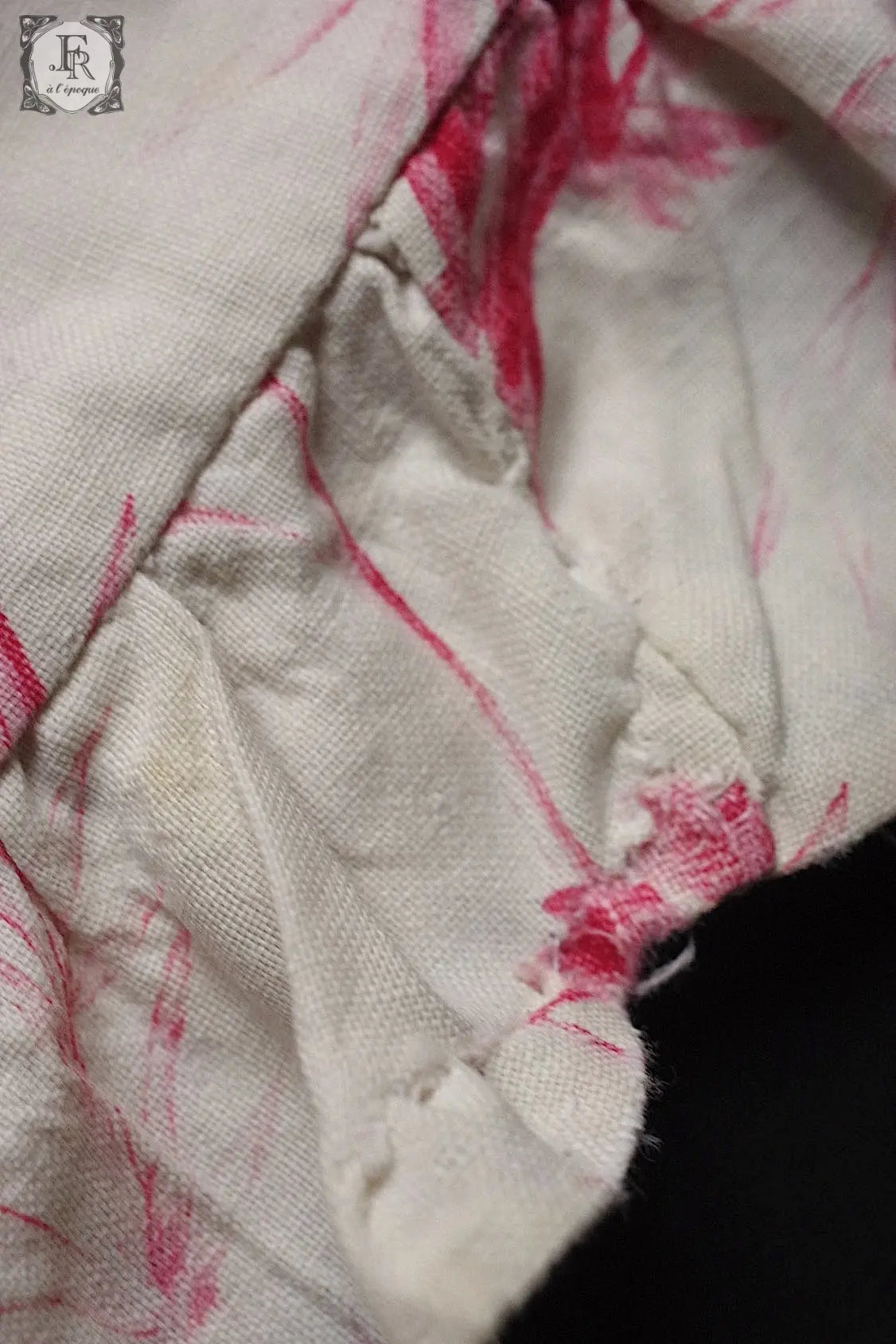 アンティーククッションカバー linge de maison .FR a l'epoque