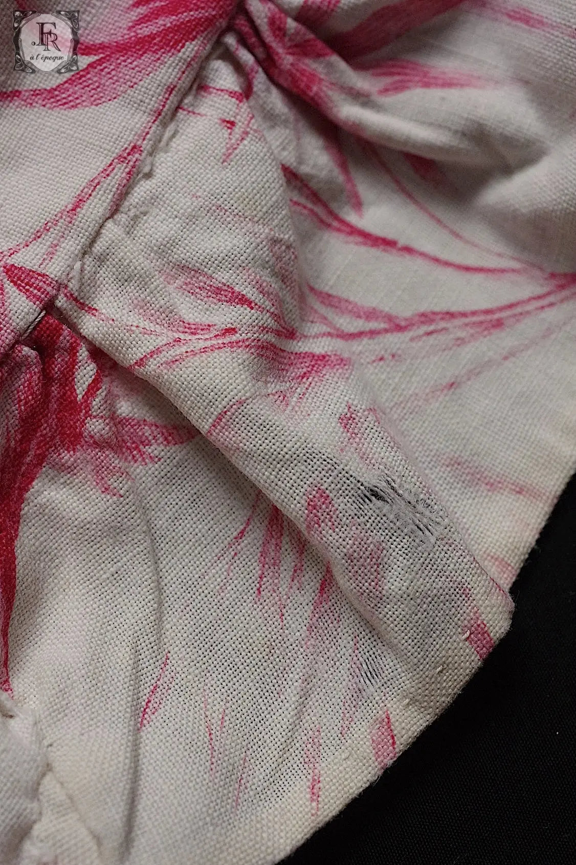 アンティーククッションカバー linge de maison .FR a l'epoque