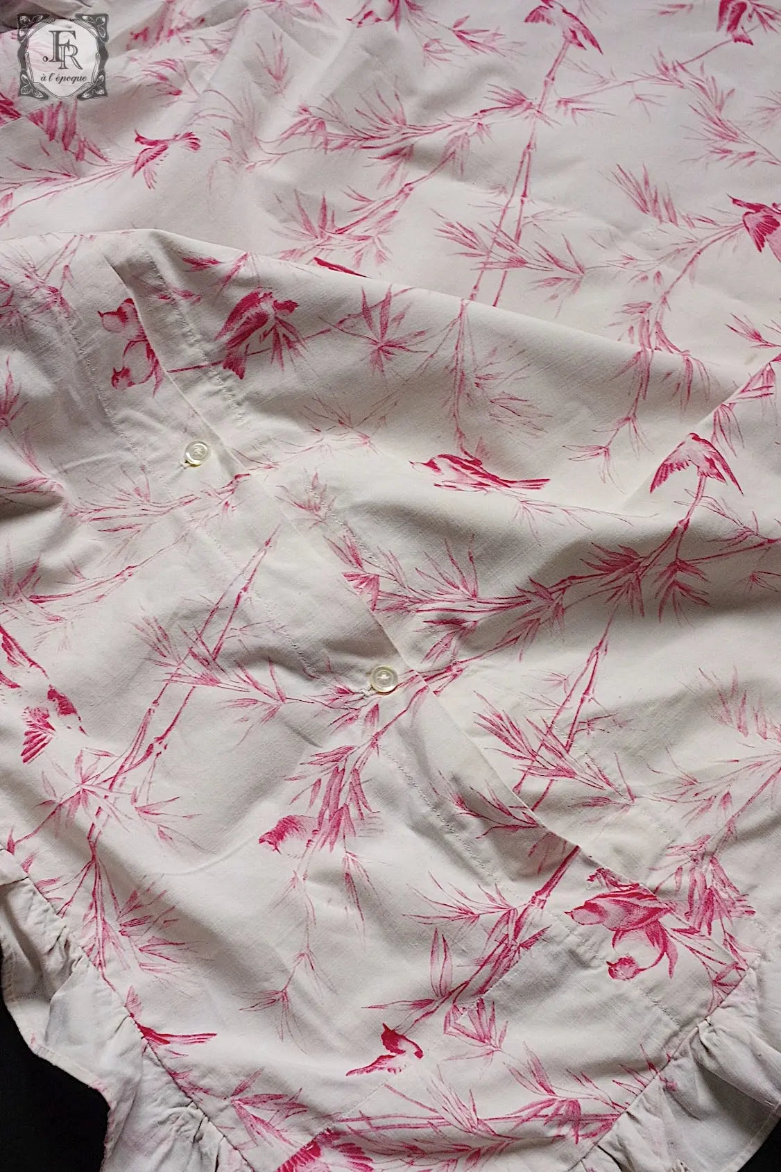 アンティーククッションカバー linge de maison .FR a l'epoque