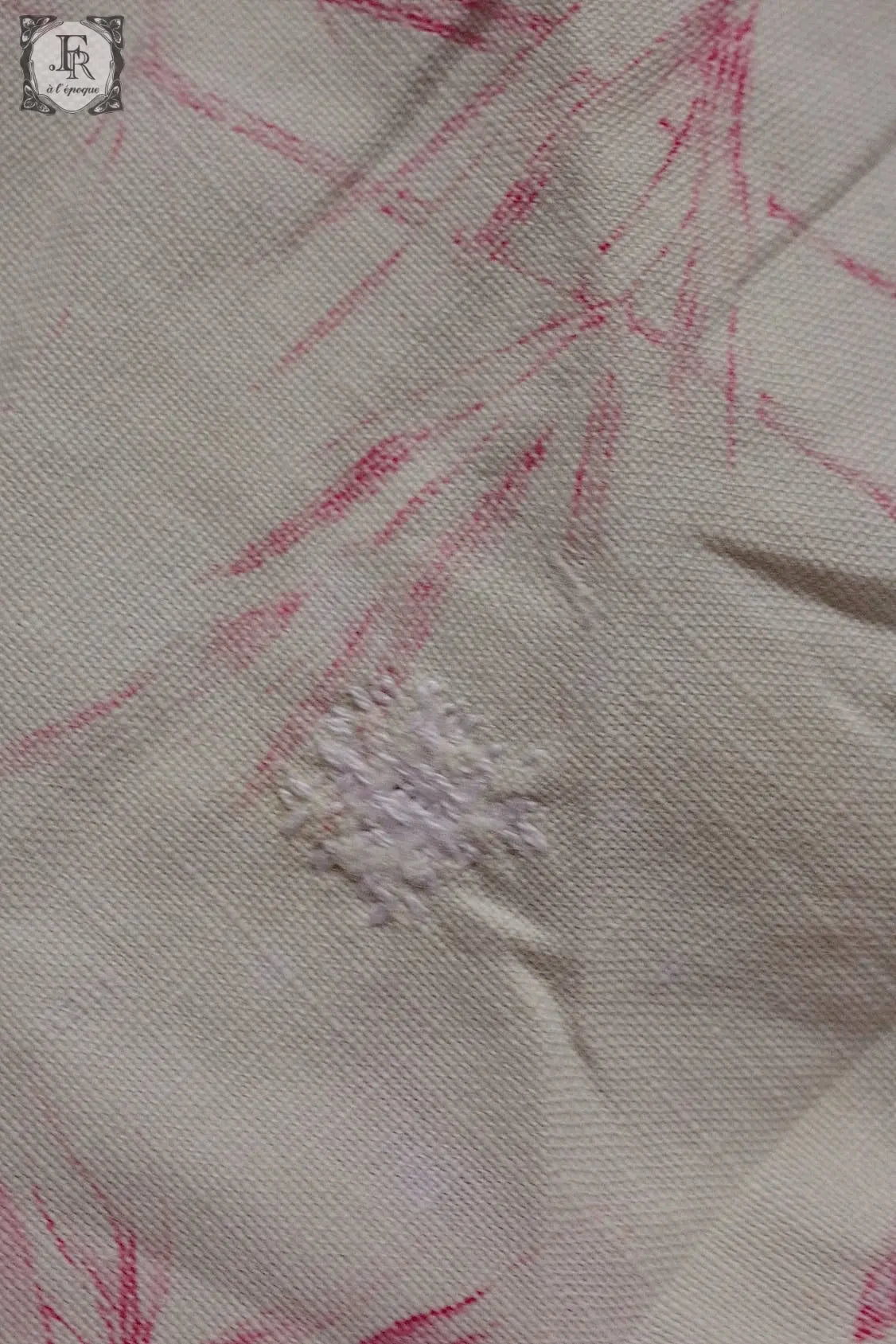 アンティーククッションカバー linge de maison .FR a l'epoque