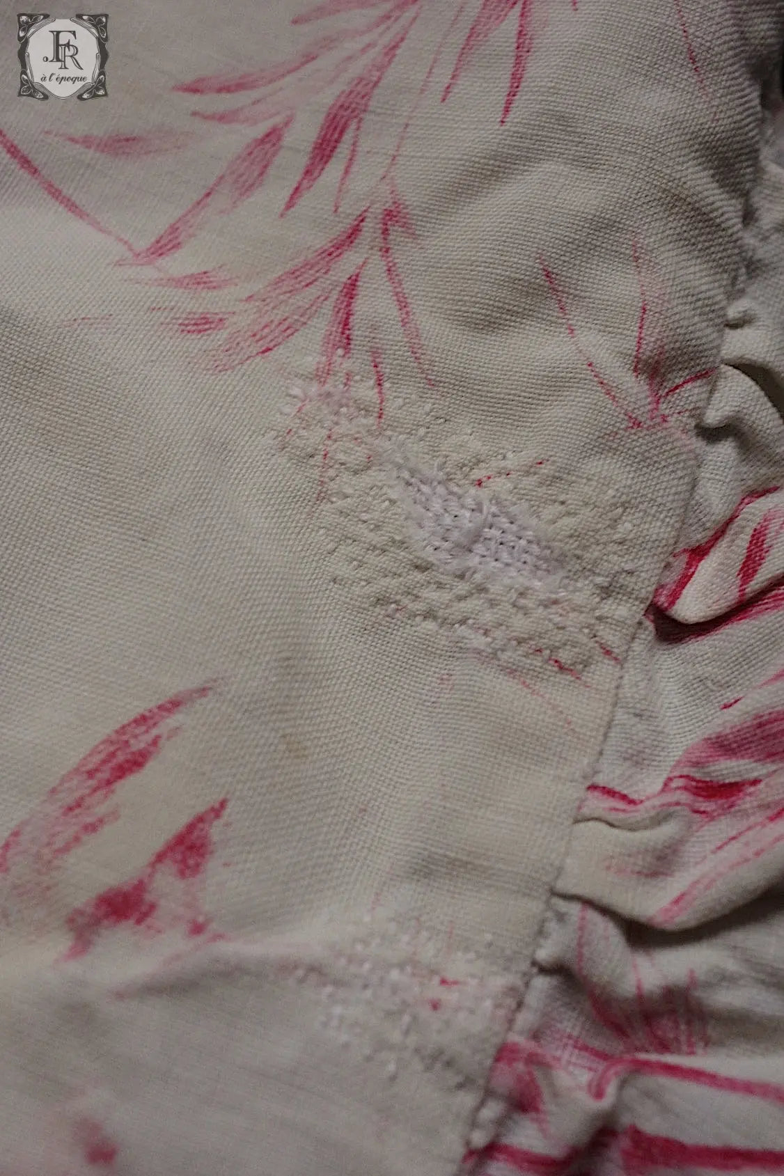 アンティーククッションカバー linge de maison .FR a l'epoque