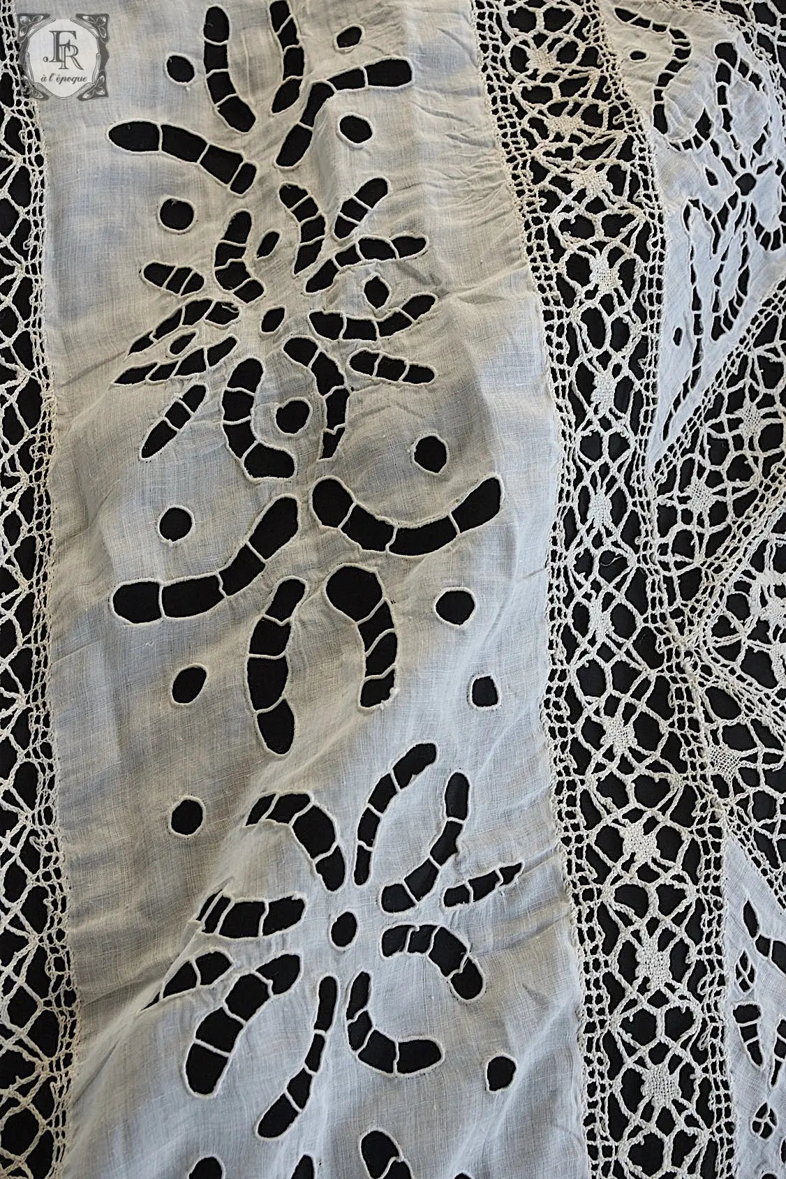 アンティークカーテン linge de maison 特大 .FR a l'epoque