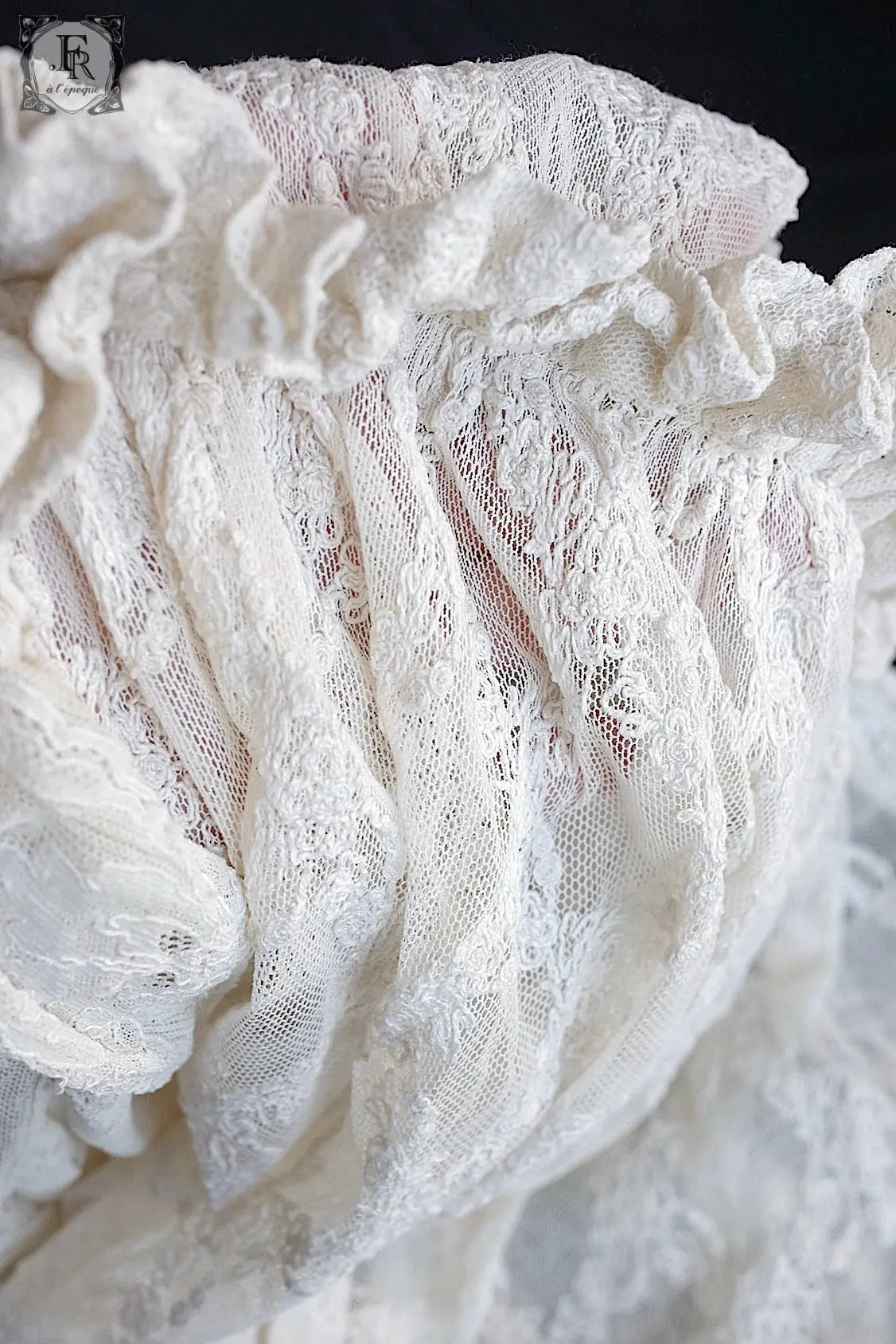 アンティークカーテン linge de maison ancien .FR a l'epoque