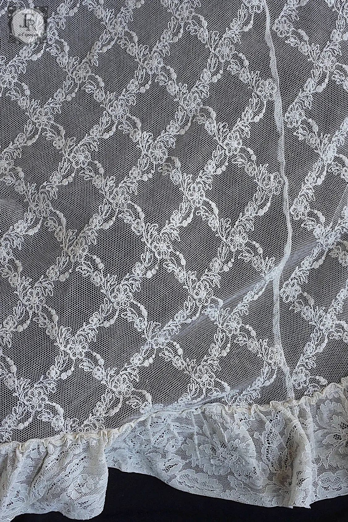 アンティークカーテン linge de maison ancien .FR a l'epoque