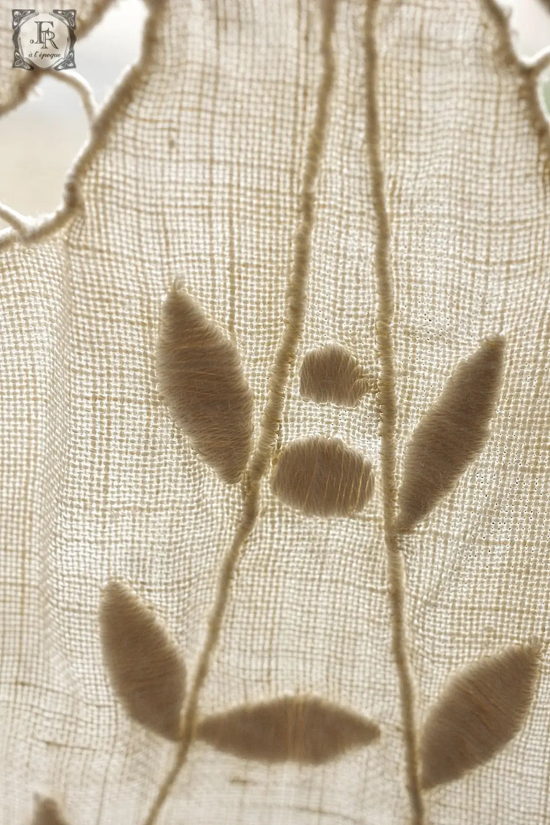 アンティークカーテン linge de maison antique 1 .FR a l'epoque