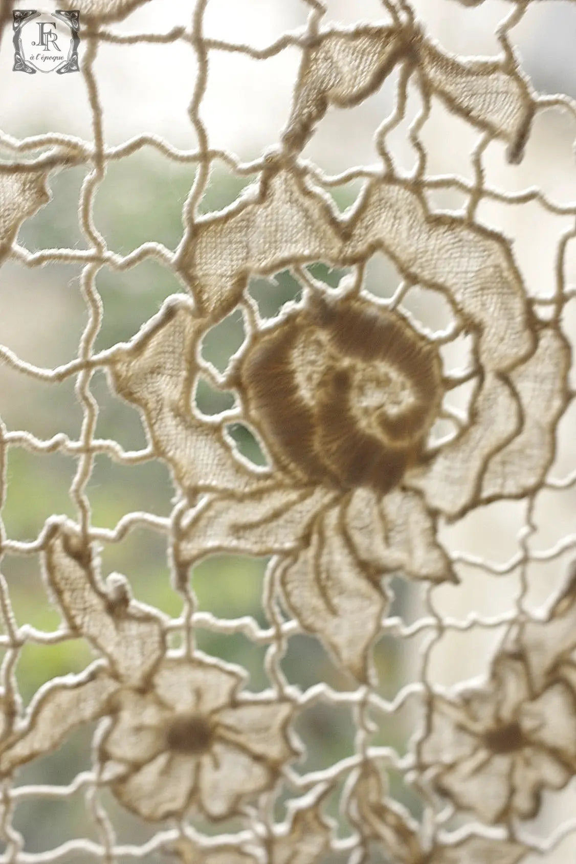 アンティークカーテン linge de maison antique 1 .FR a l'epoque