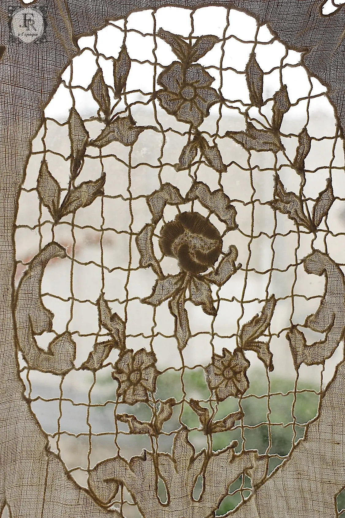 アンティークカーテン linge de maison antique 2 .FR a l'epoque