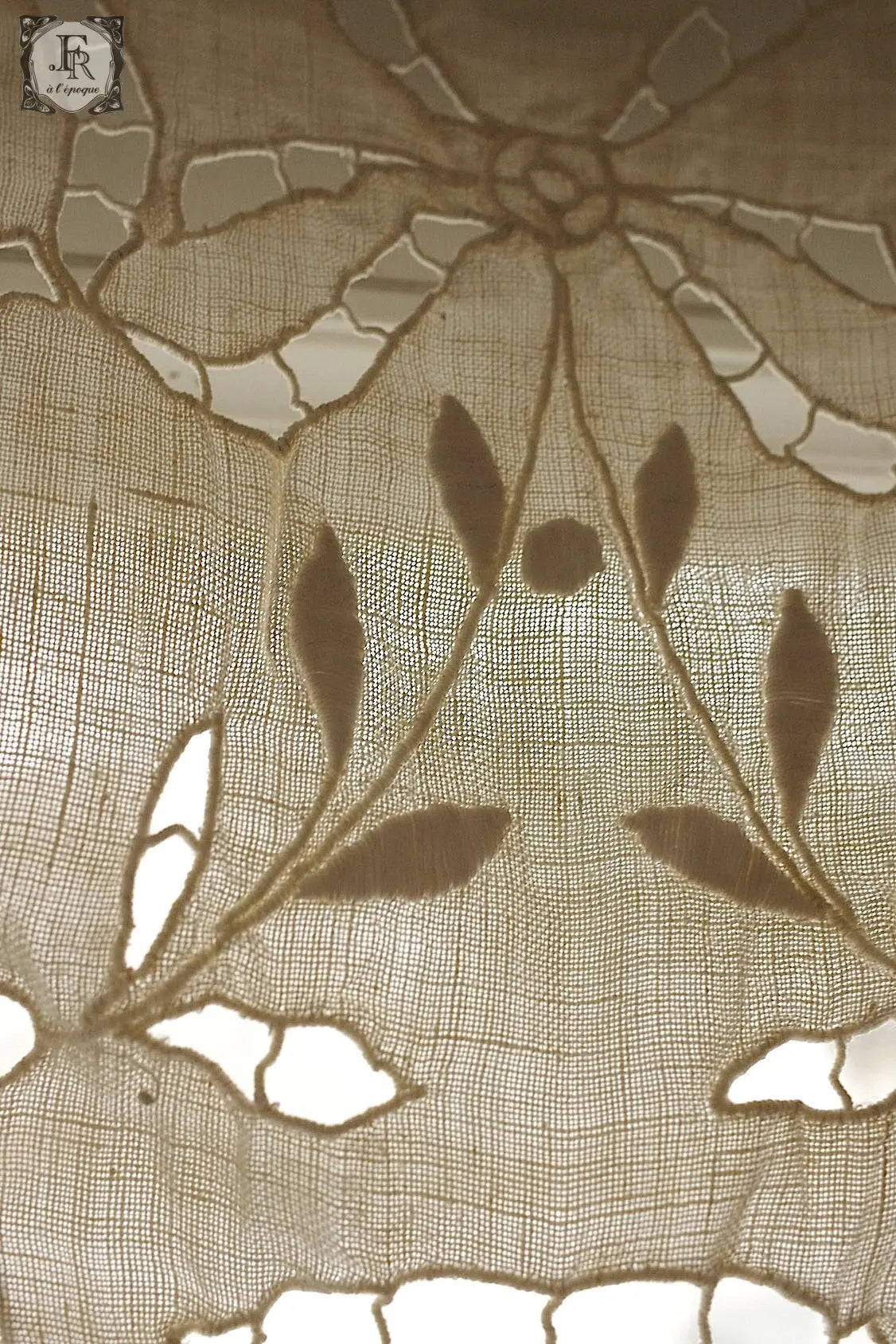 アンティークカーテン linge de maison antique 2 .FR a l'epoque