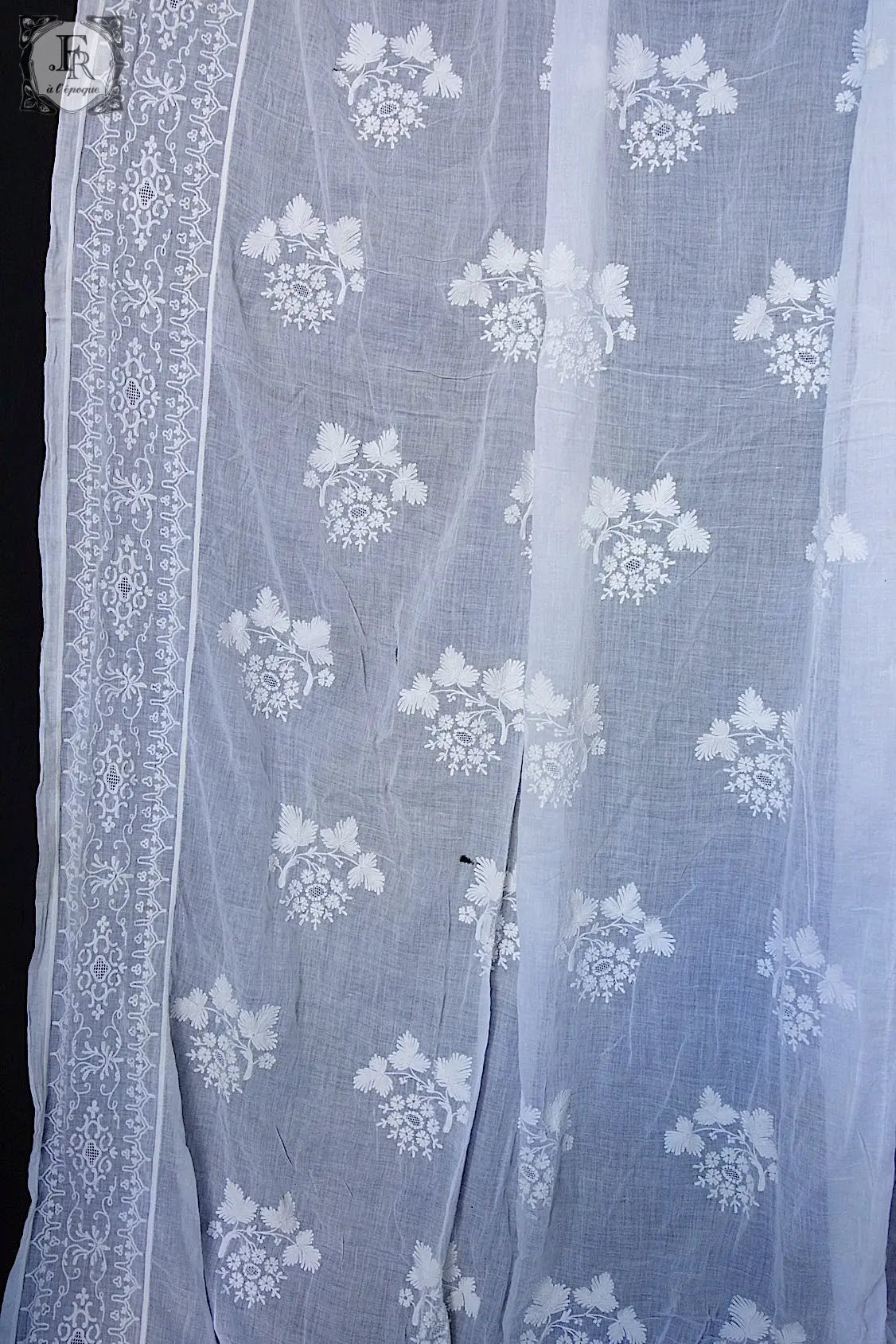 アンティークカーテン コーネリー linge de maison antique1 .FR a l'epoque