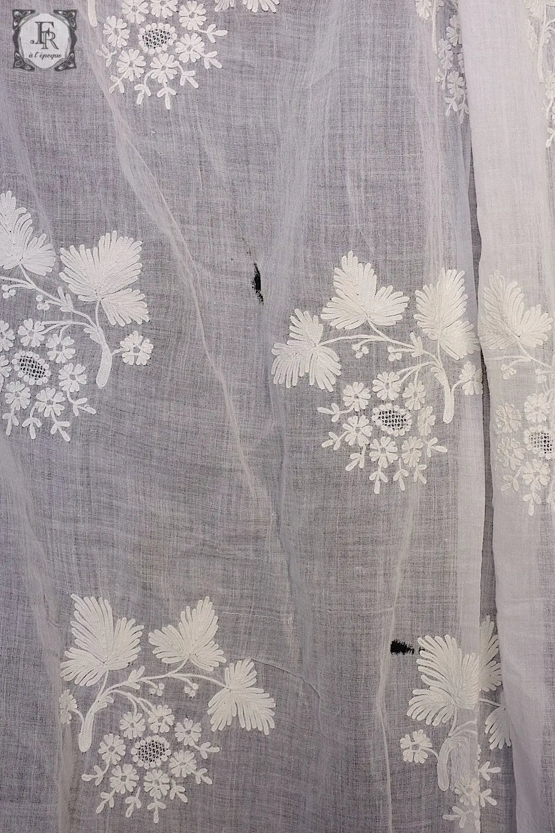 アンティークカーテン コーネリー linge de maison antique1 .FR a l'epoque