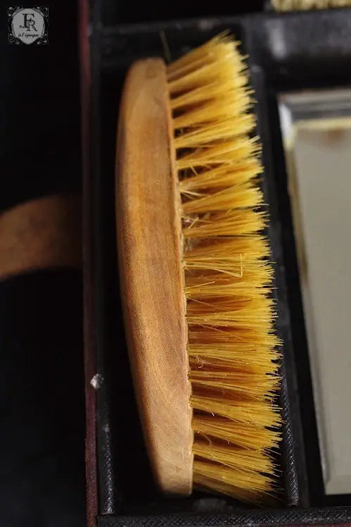 necessaire アンティーク 旅行用 キット 革箱 .FR A Ll'EPOQUE